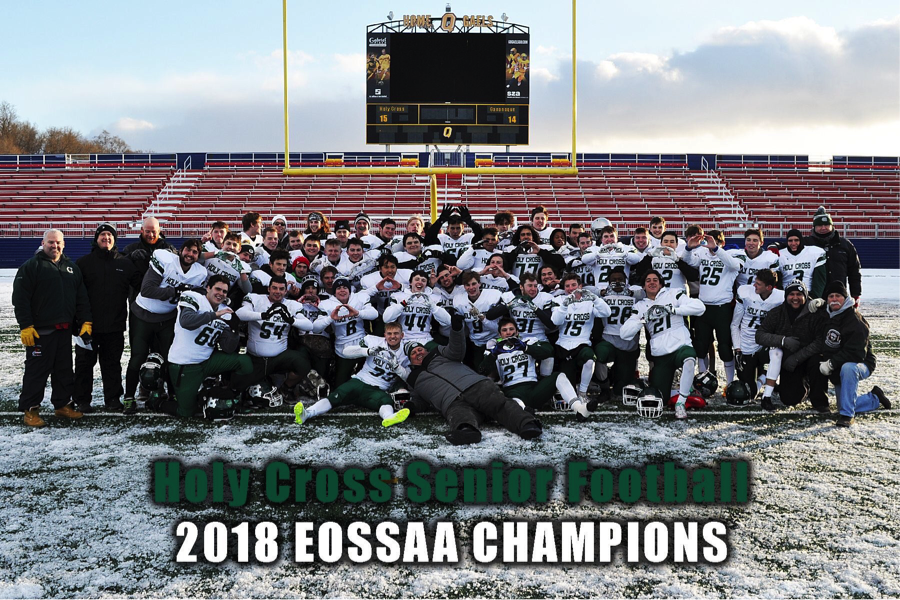 Holy Cross Senior Football 2018 EOSSAA Champions