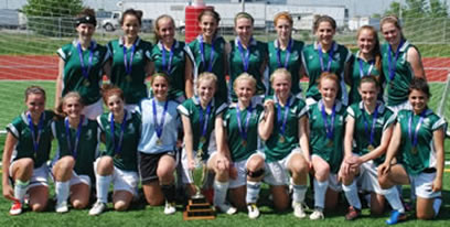 Jr. girls soccer 2012