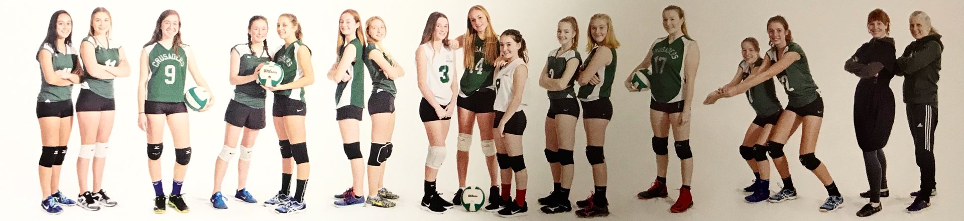 junior girls vball team picture