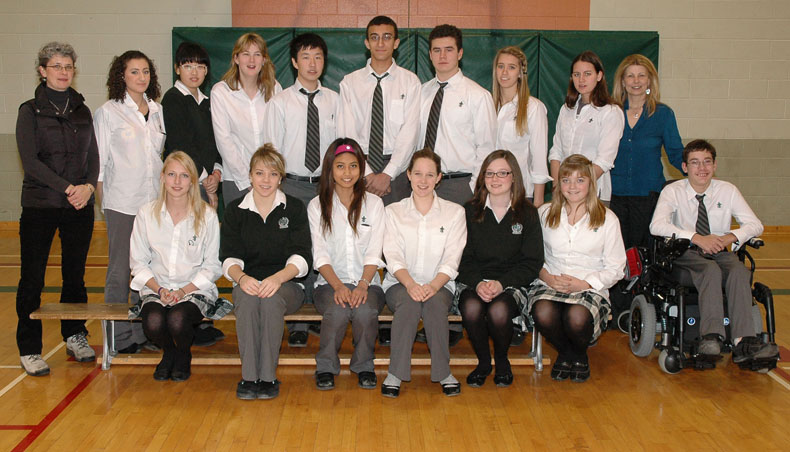 Holy Cross Swim Team 2006 – 2007